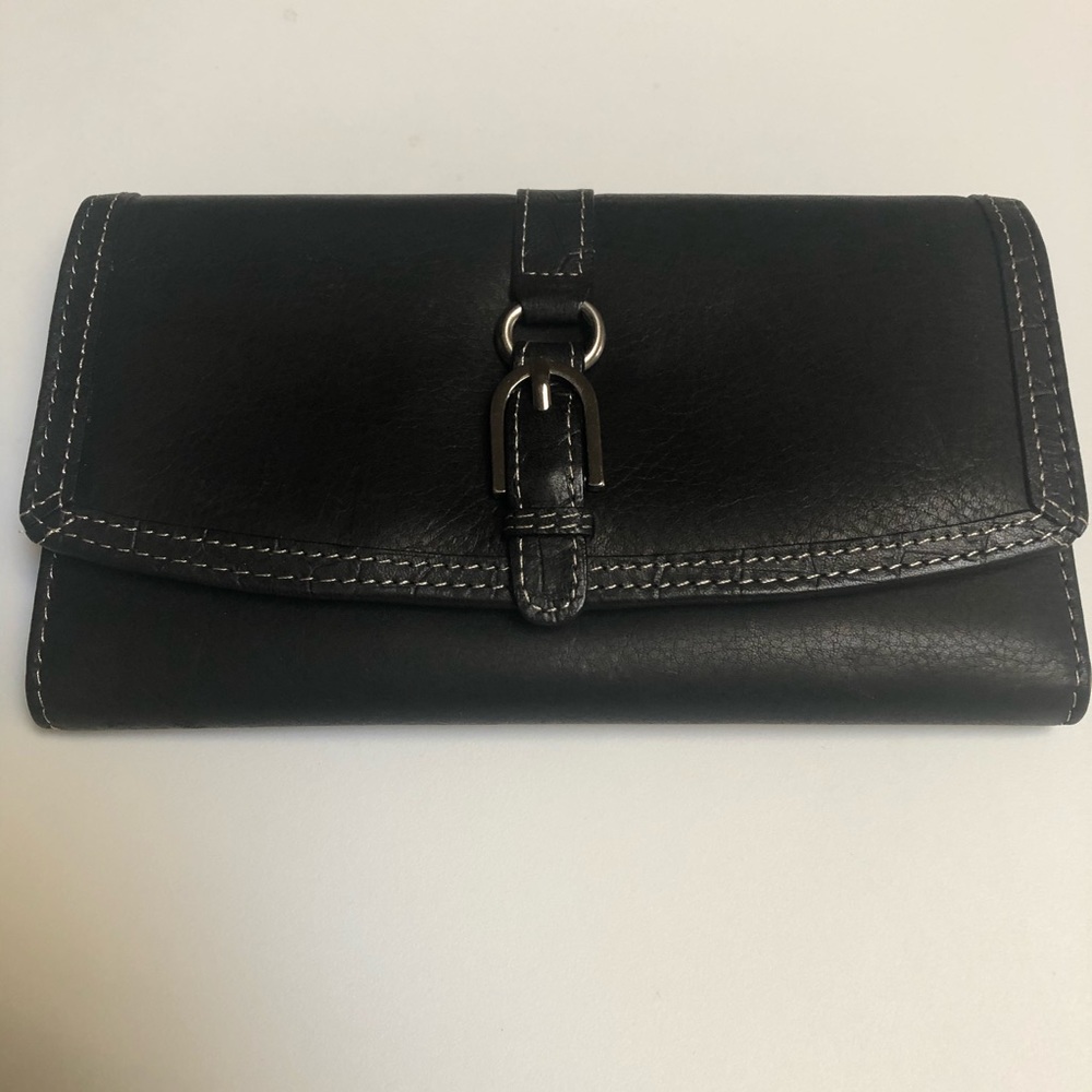 NWOT Black Leather Wallet